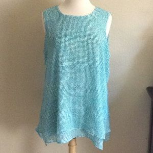 Hi Lo Loose Fitting Tank Top